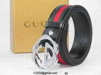 ceinture gucci femme grise